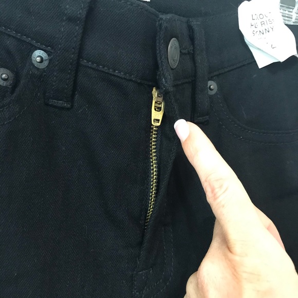 J. Crew Lookout High Rise Black Skinny Jeans - Picture 4 of 11